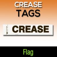 Crease Flag Tag
